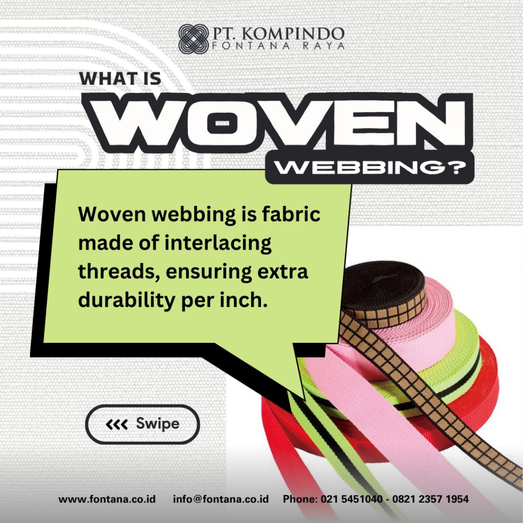 Woven Webbing Overview & The Many Uses of Woven Webbing