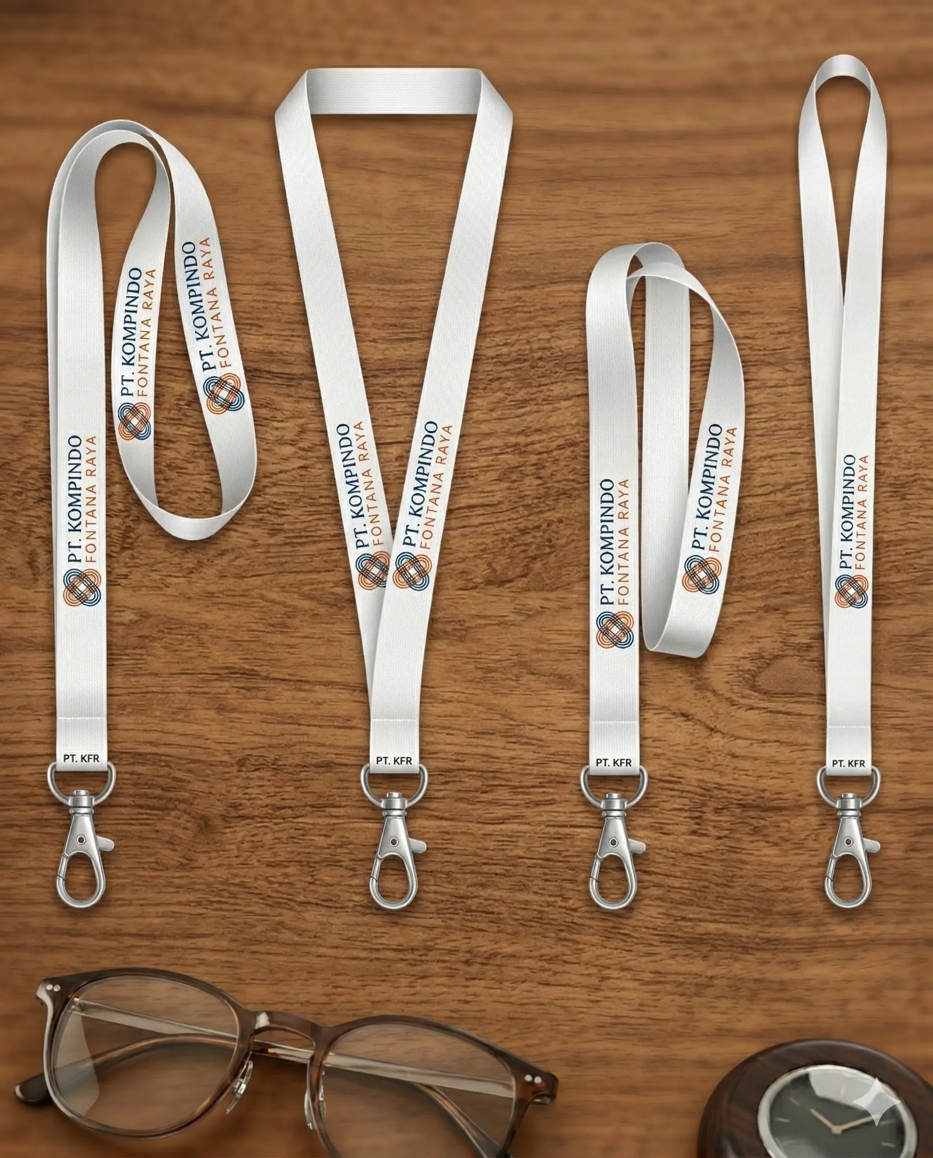 Contoh Desain Tali ID Card