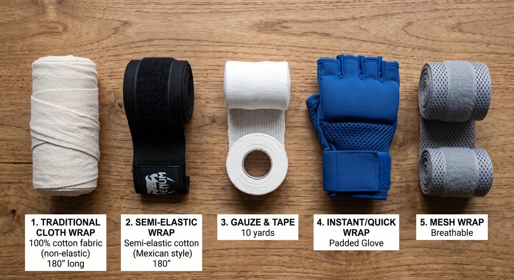 5 Jenis Handwrap Muay Thai